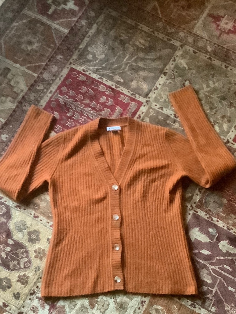 Small Athleta Layover wool cardigan